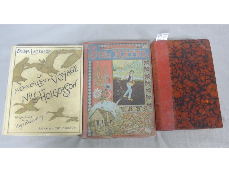 Lot de 3 vol. dont :  Le Merveilleux voyage...