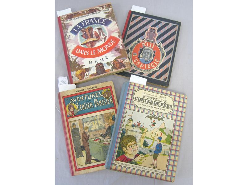 [ENFANTINA] Lot de 4 ouvrages. Jean Brunhes...
