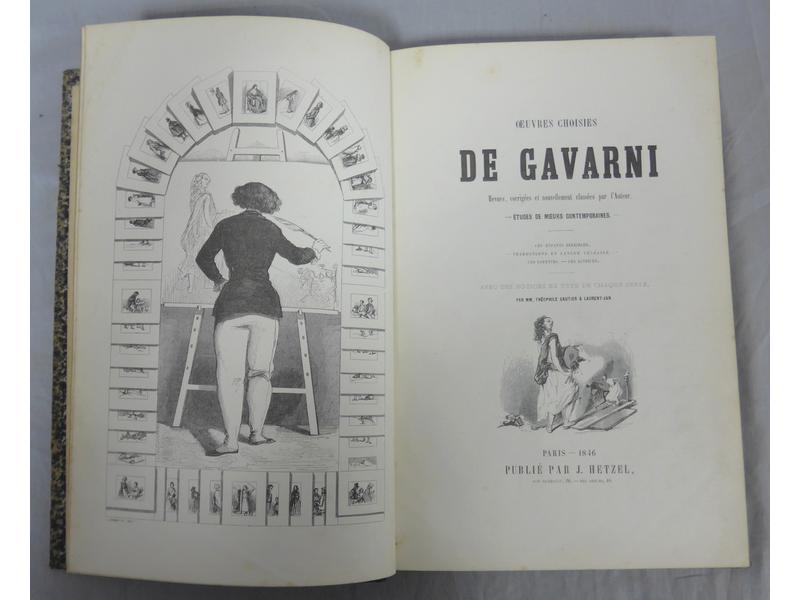 [DIVERS] lot de 5 vol. du XIXe siècle, reliés...