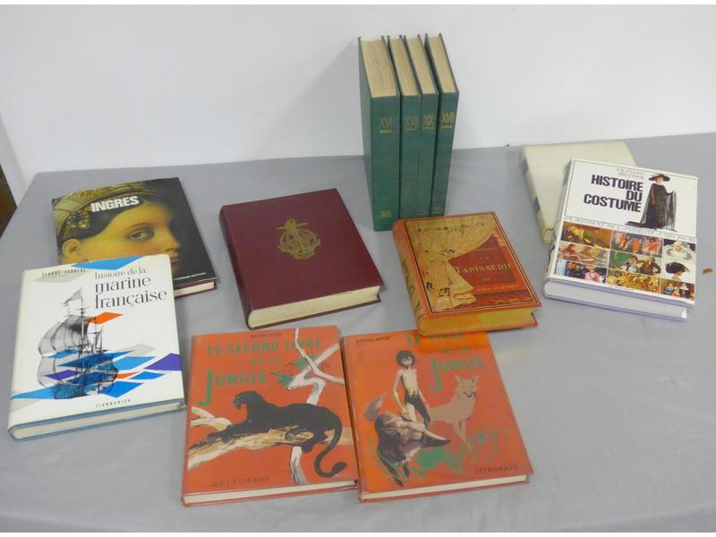 [BEAUX ARTS] Lot de 12 vol. du XIXe et XXe...