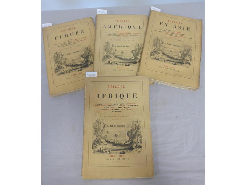 ALBERT-MONTEMONT, VOYAGES en Europe, en Asie,...