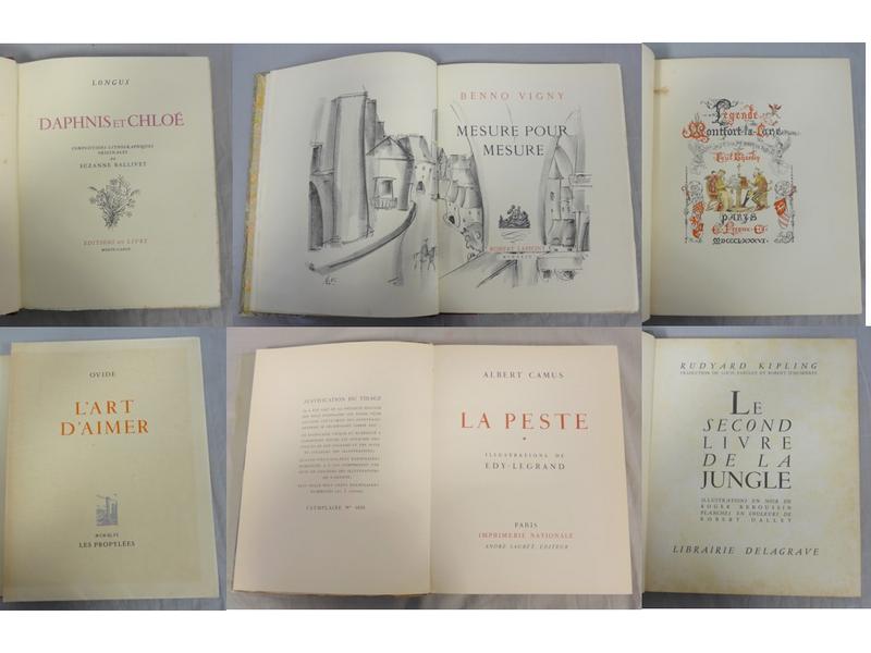 CAMUS, La Peste, Imprimerie Nationale, 1962,...
