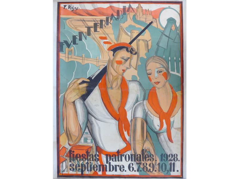 Fiestas Patronales FONTARABIA, 1928, d'après...