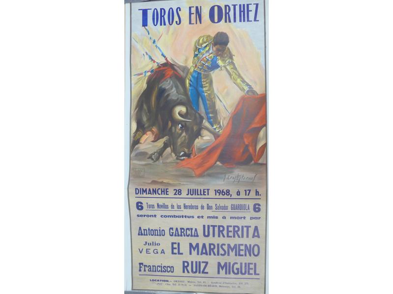 [Corrida] ORTHEZ -  1962 (Giron) x2, 1964...