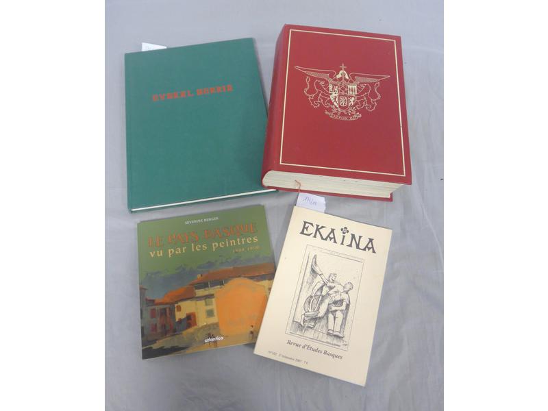 QUATRE LIVRES DIVERS SUR LE PAYS BASQUE :...