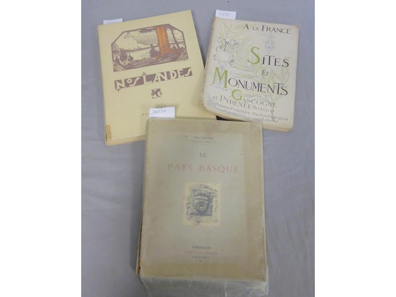 [LANDES] - Nos Landes, ed. CHABAS, 1927,...