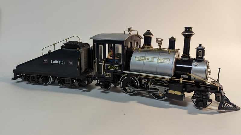 Locomotive type 121 et son tender électrique...