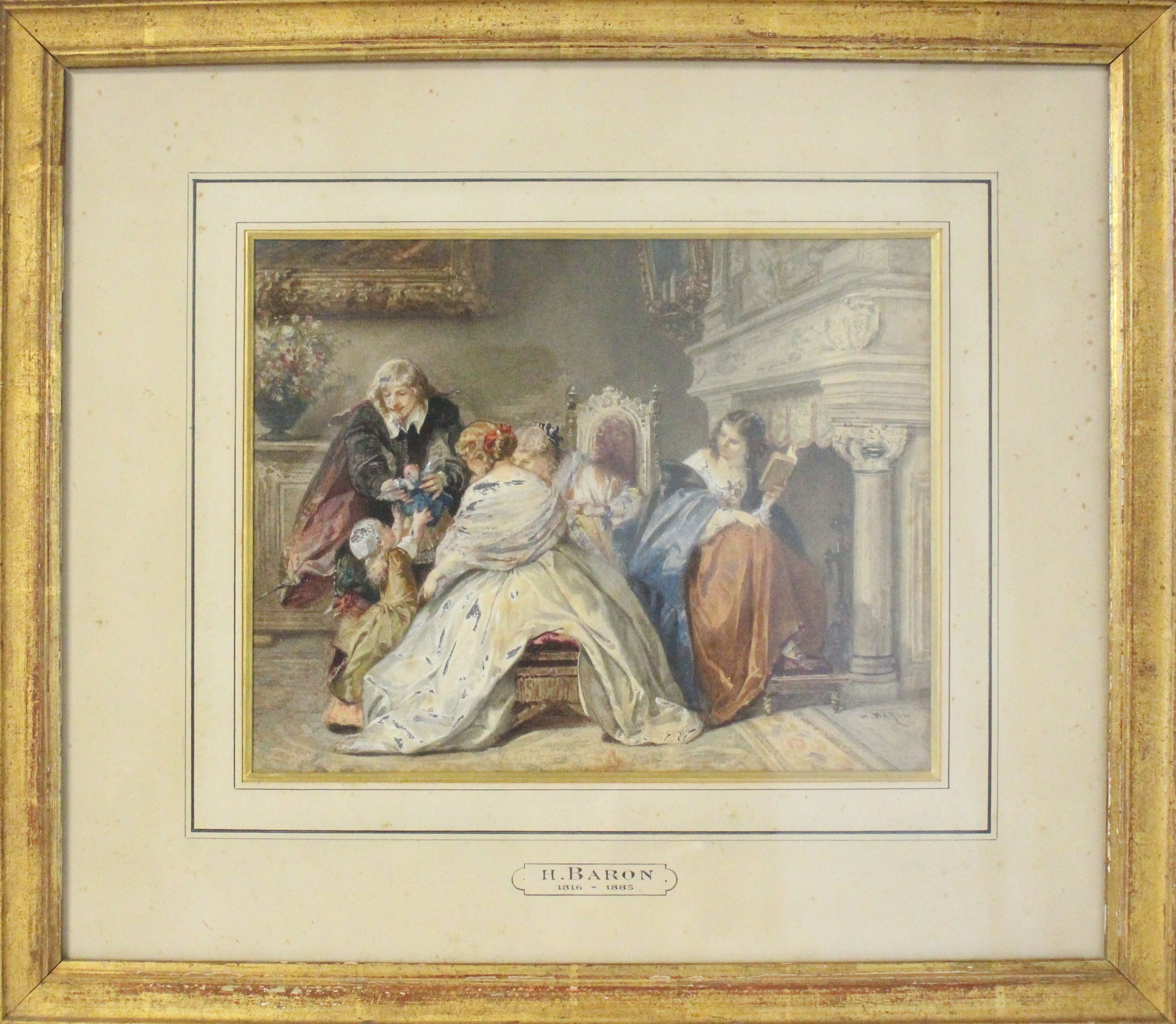 Henri Charles Antoine BARON (1816-1885)