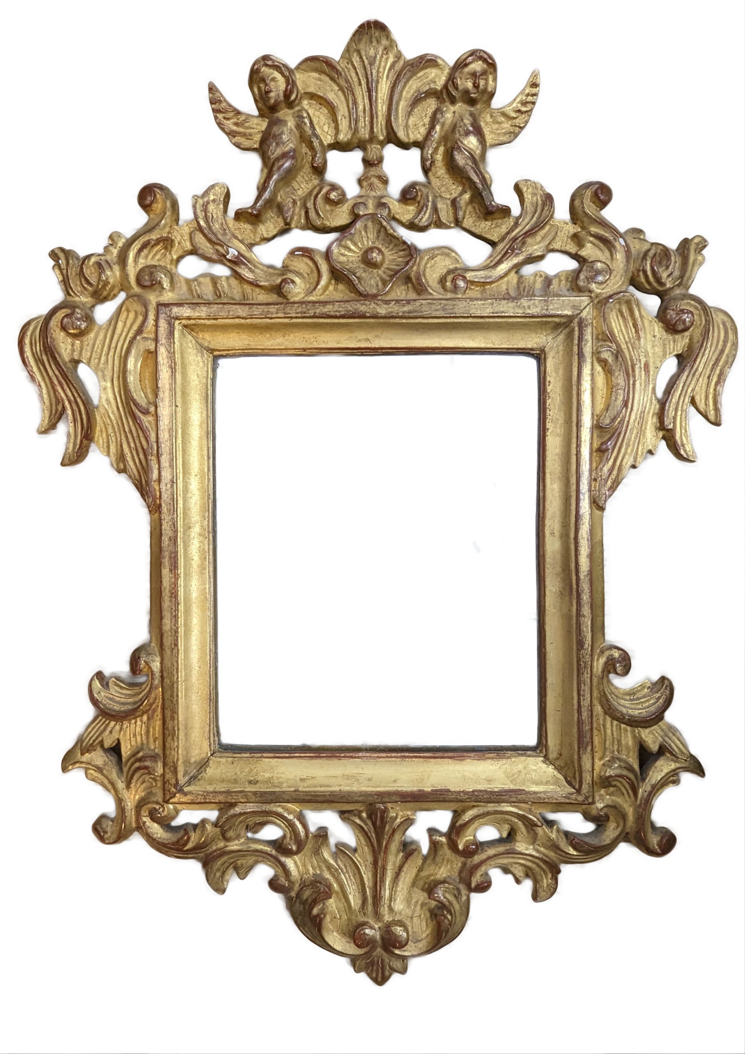 MIROIR rectangulaire dans un cadre en bois...
