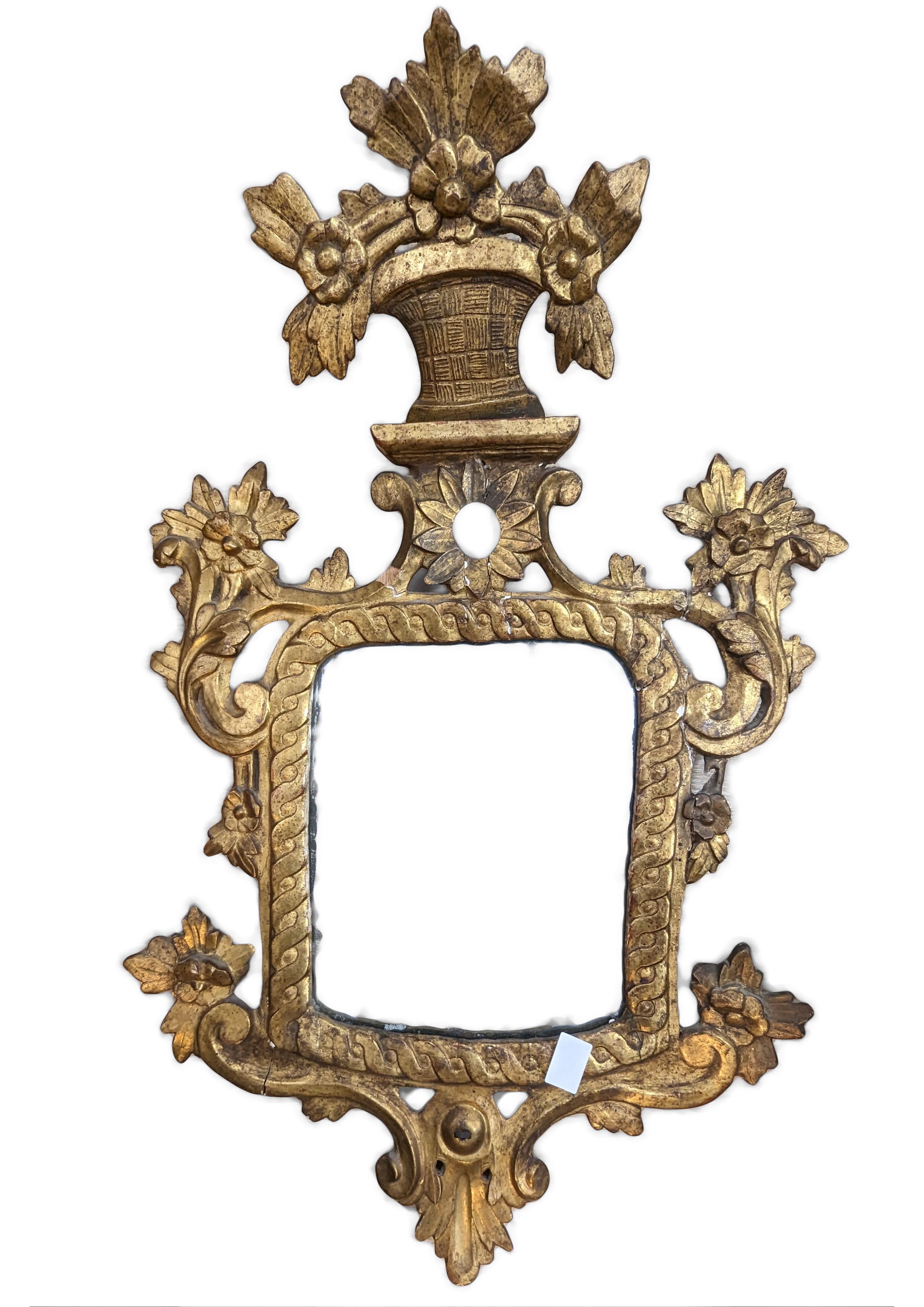 MIROIR rectangulaire dans un cadre en bois...