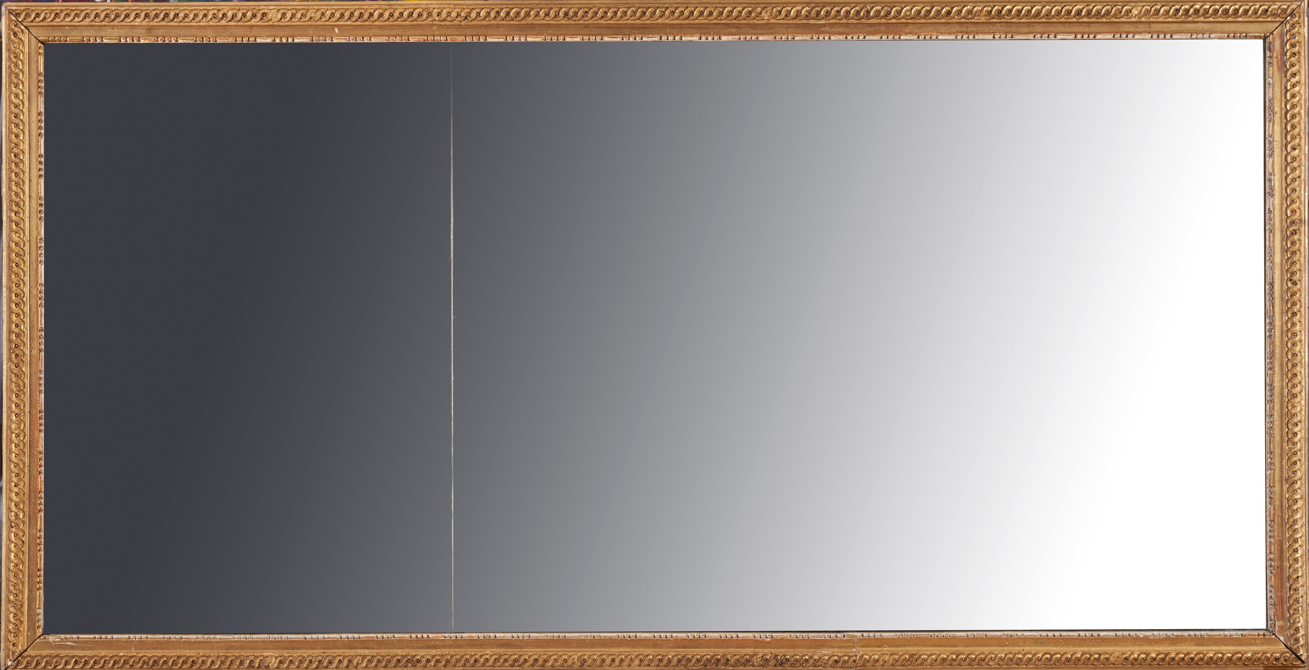 GRAND MIROIR TRUMEAU dans une baguette en...