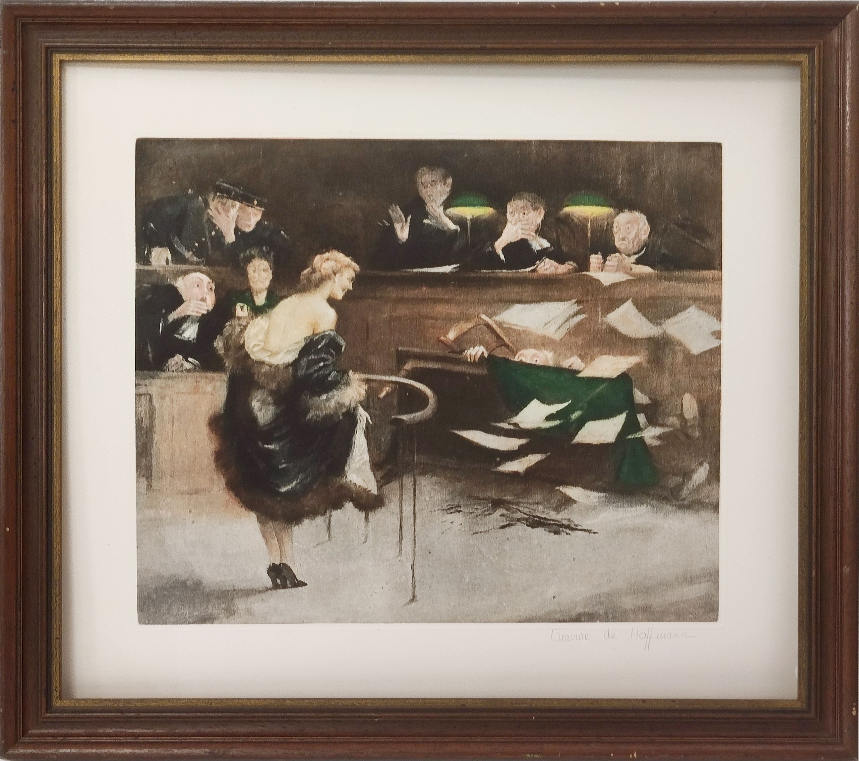D'après Gaston HOFFMAN (1883-c.1960)