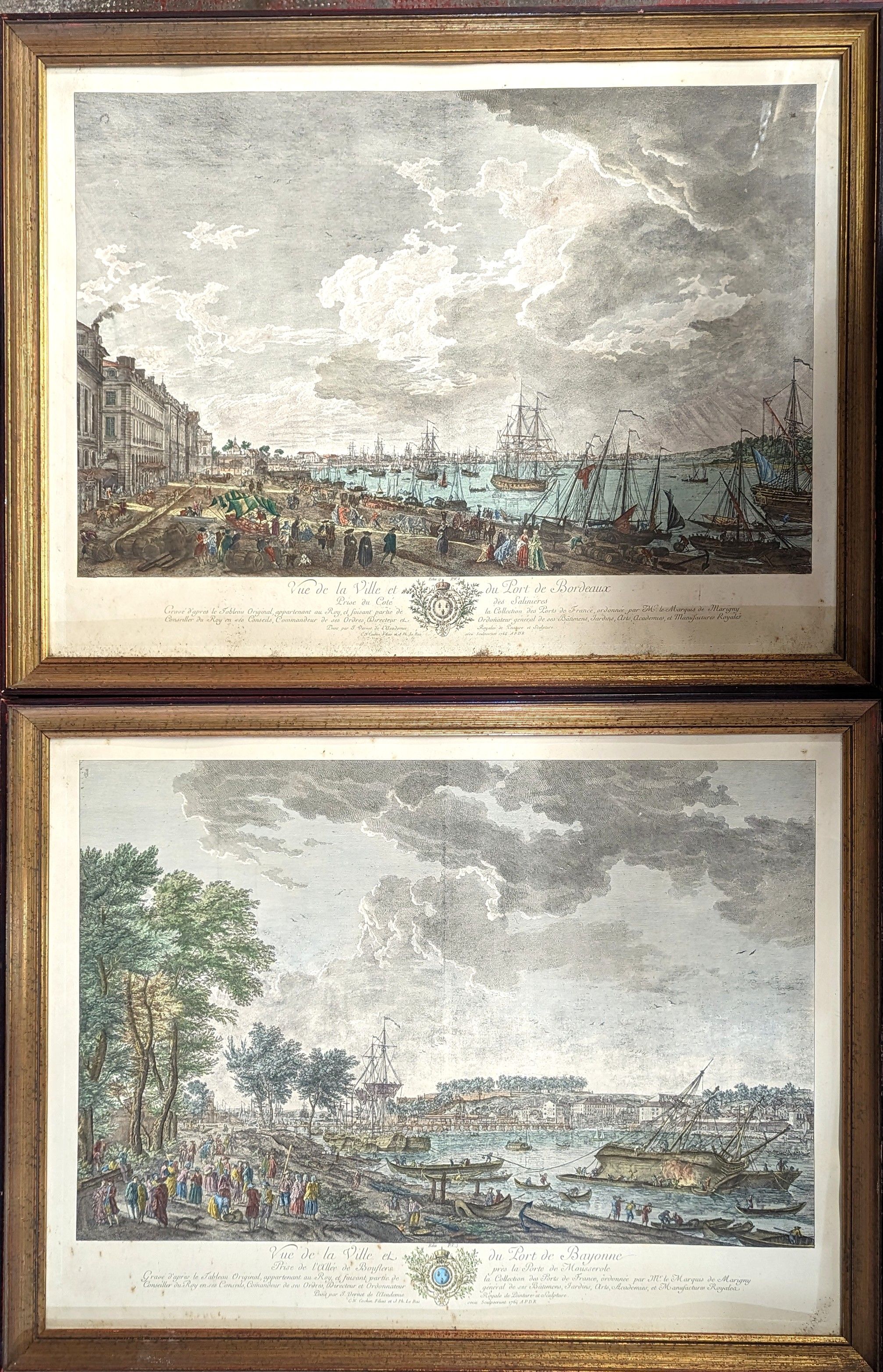 Série des Ports de France, d'après Joseph...