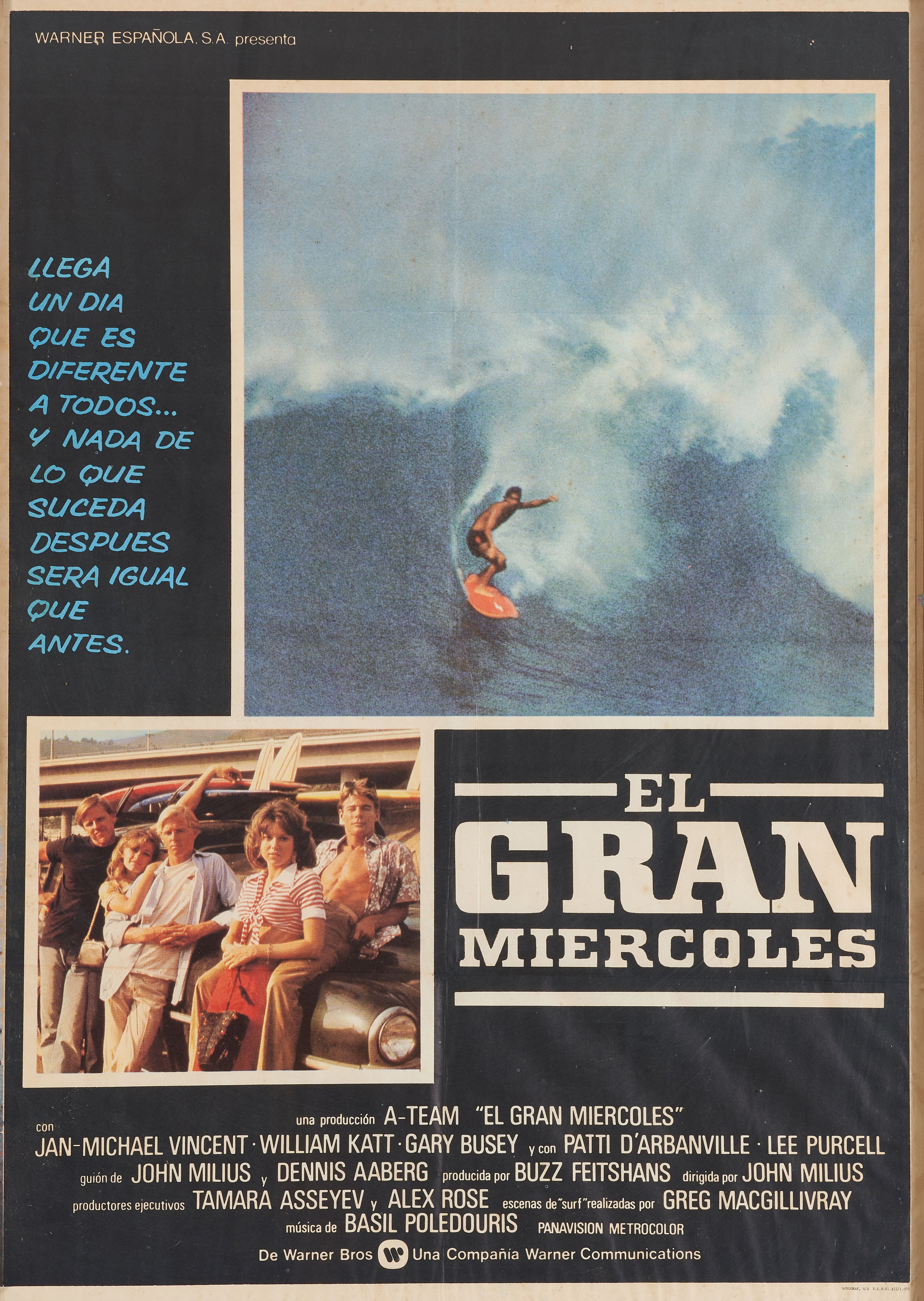 BIG WEDNESDAY (1978) - ESPAGNE