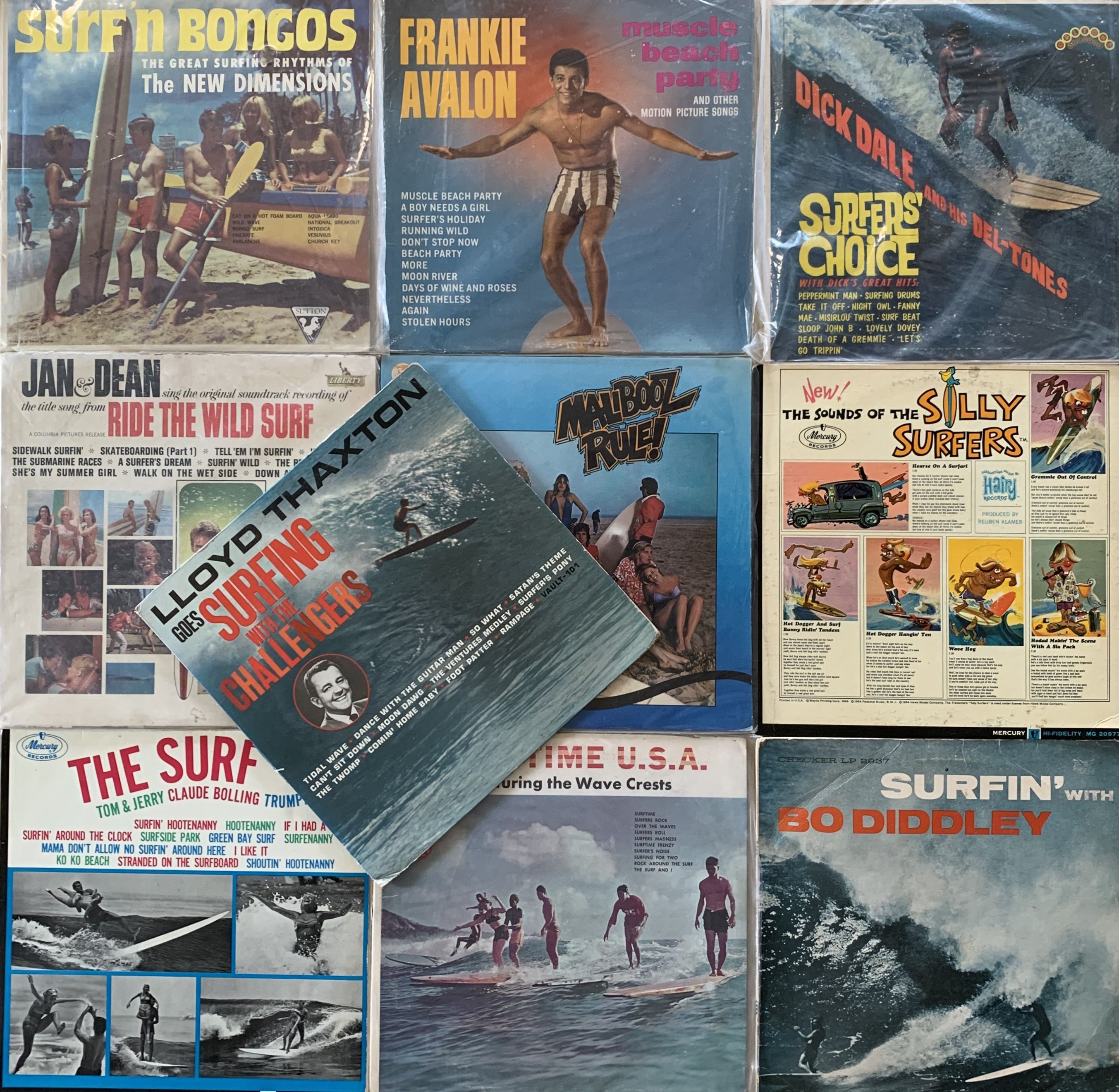 ENSEMBLE DE DIX DISQUES VINYLES 33T :