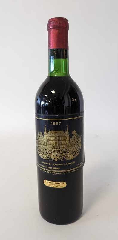 1 Blle CH. PALMER, Margaux GCC, 1967.