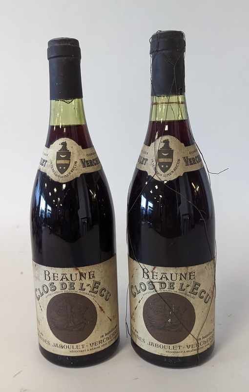 2 Blles BEAUNE Clos de l'Ecu, mise Jaboulet-Vercherre...