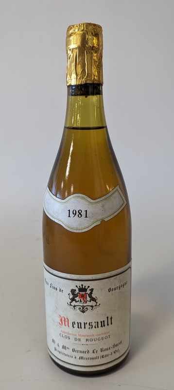 1 Blle MEURSAULT Clos de Rougeot mise Le...