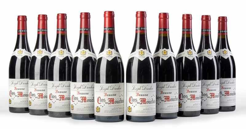 10 Blles Clos des Mouches 1er Cru Beaune,...