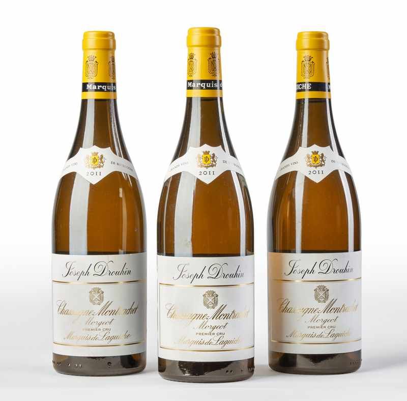 3 Blles CHASSAGNE-MONTRACHET MORGEOT, 1er...