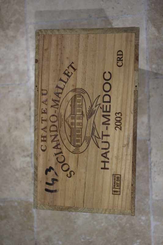 12 Blles CH. SOCIANDO-MALLET Haut-Médoc ...