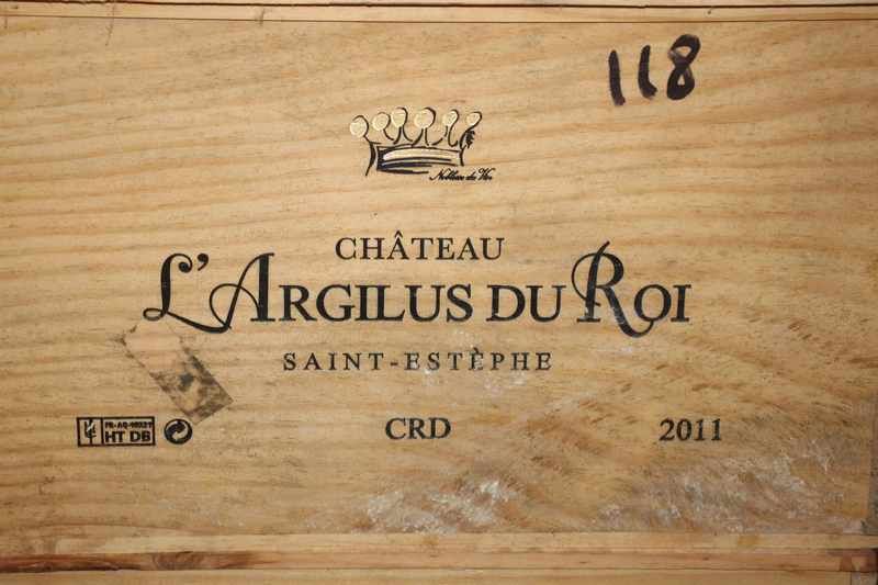 6 Mags CH. L'ARGILUS DU ROI Saint-Estèphe...