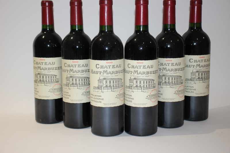6 Blles CH. HAUT MARBUZET Saint-Estèphe ...