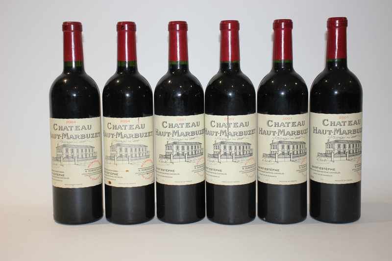 6 Blles CH. HAUT MARBUZET Saint-Estèphe
