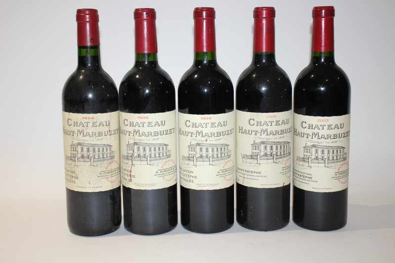 5 Blles CH. HAUT MARBUZET Saint-Estèphe