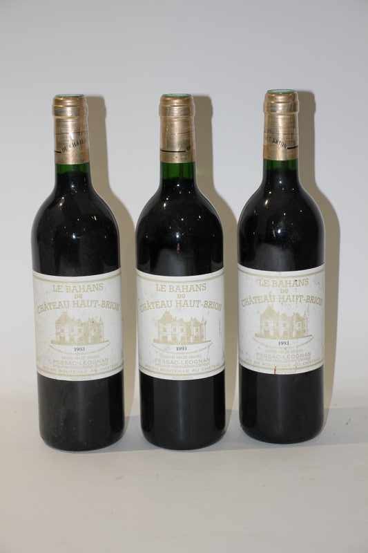 3 Blles LE BAHANS DU CHÂTEAU HAUT-BRION Pessac-Léognan...