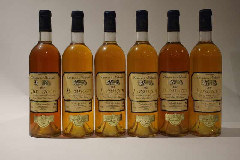 6 Blles DOMAINE DE MALARRODE Jurançon 19...