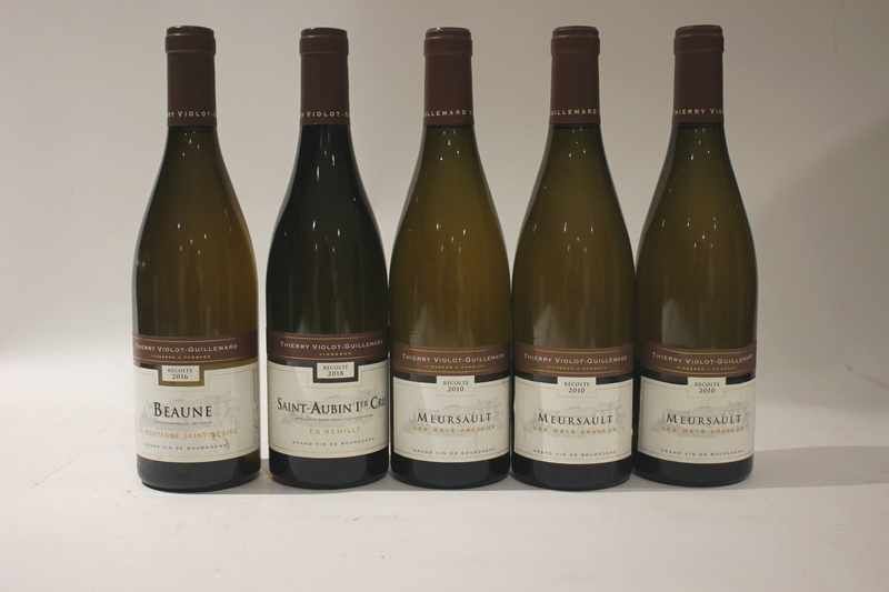Lot de 5 blles mise Dom. Viollot-Guillemard...