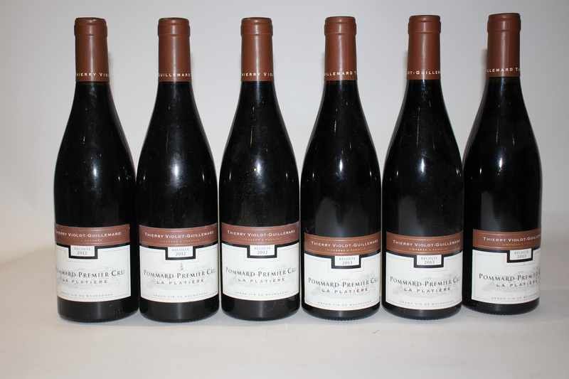 6 Blles POMMARD 1er Cru La Platière mise...