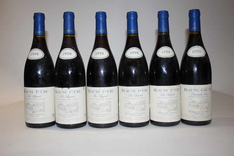 Lot de 6 Blles mise Dom. Parigot Prop. comprenant...