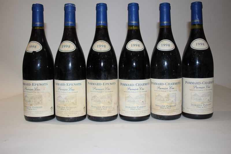Lot de 6 Blles mise Dom. Parigot Propr. ...