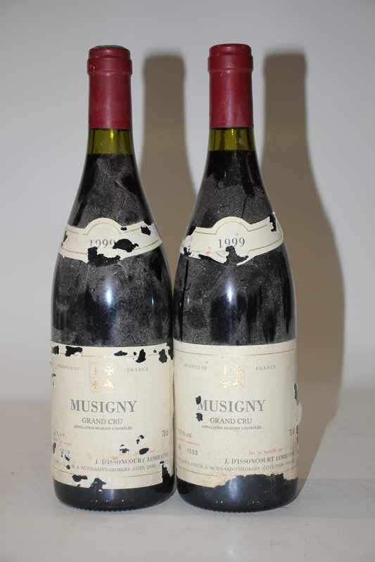 2 Blles MUSIGNY GC mise Dom. J. d'Issoncourt...