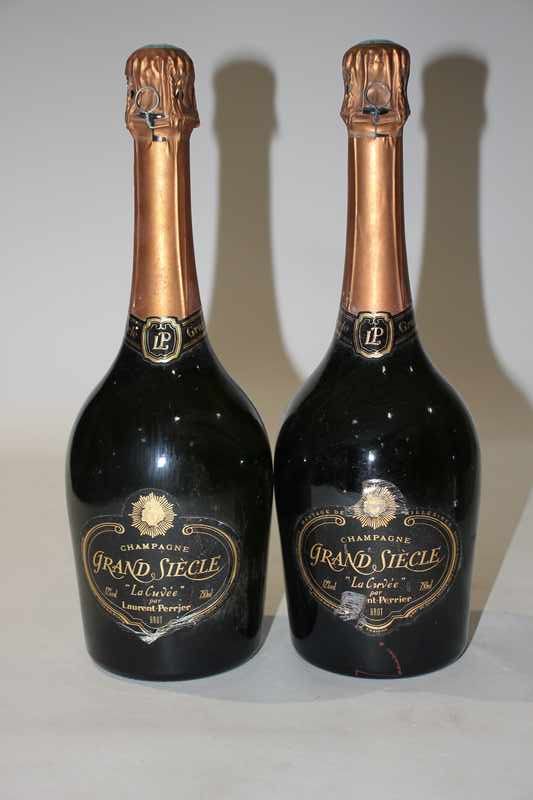 2 Blles Champagne LAURENT PERRIER Grand Siècle...