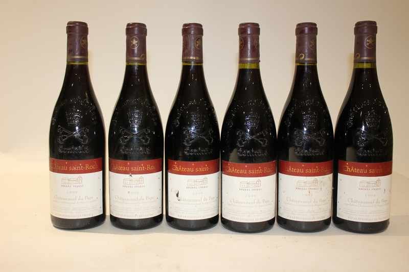 6 Blles CH. SAINT ROCH Chateauneuf du Pape...