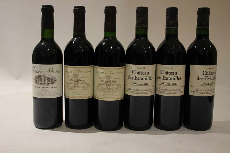 Lot de 6 blles comprenant :