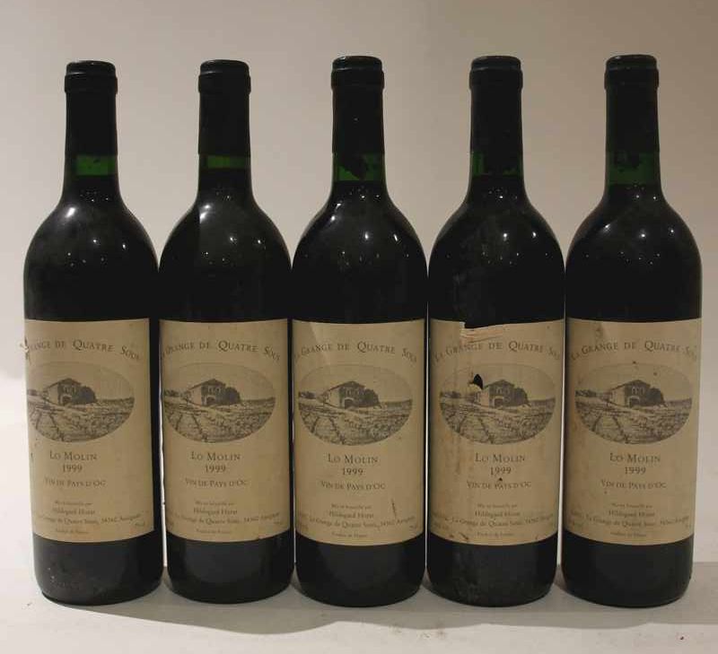 5 Blles VDP d'OC "Lo Molin"  mise La Grange...