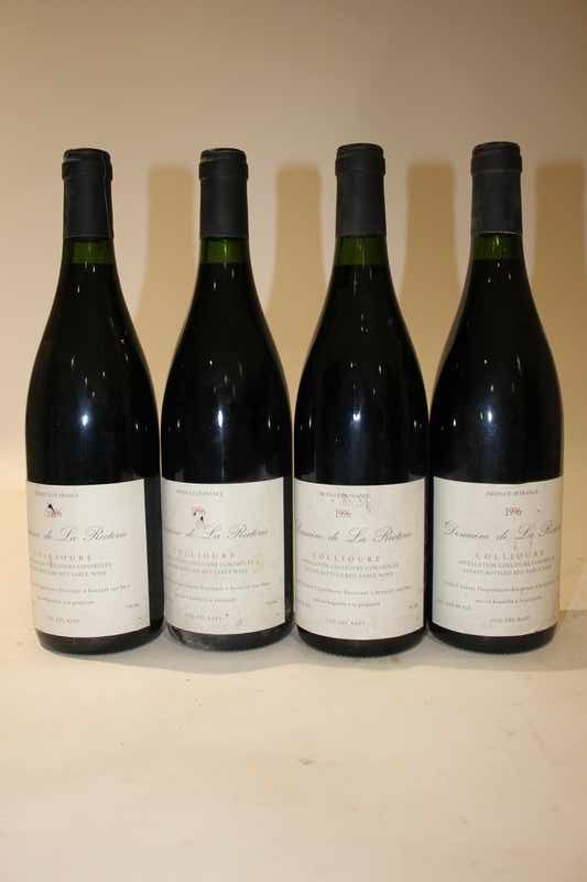 4 Blles COLLIOURE mise Dom. de La Rectorie...