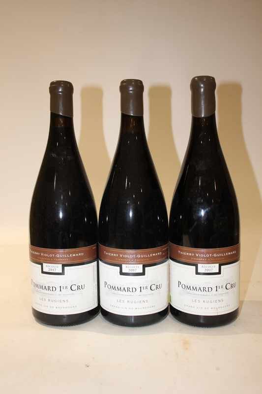 3 Mags POMMARD 1er Cru Les Rugiens mise Violot-Guillemard...