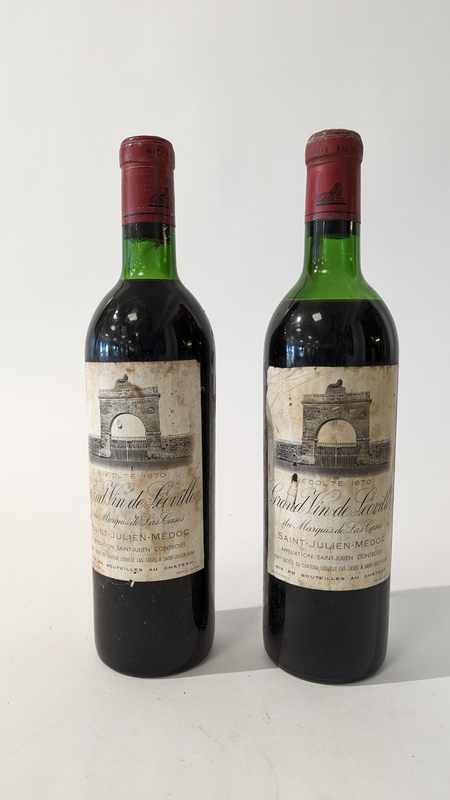 2 Blles CH. LÉOVILLE LAS CASES, Saint Julien,...