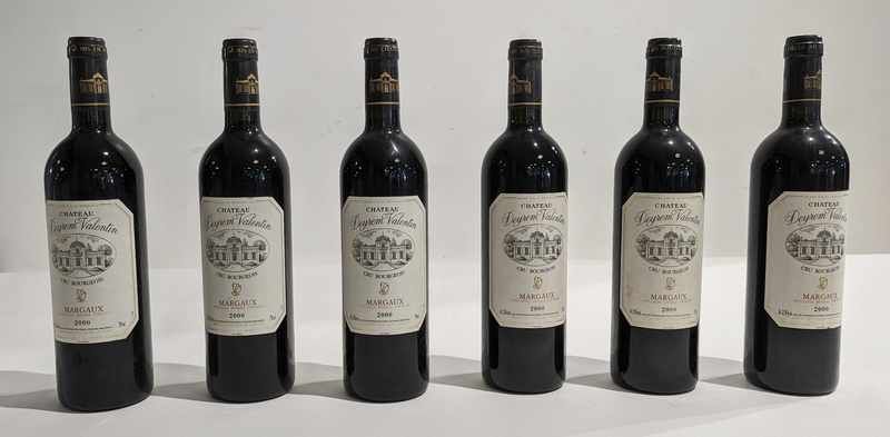6 Blles CH. DEYREM VALENTIN, Margaux 200...