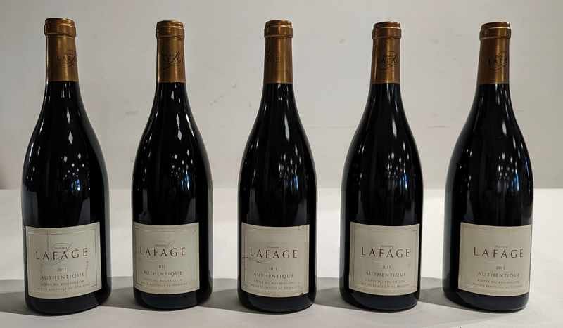 5 Blles DOMAINE LAFAGE, Côtes du Roussillon...