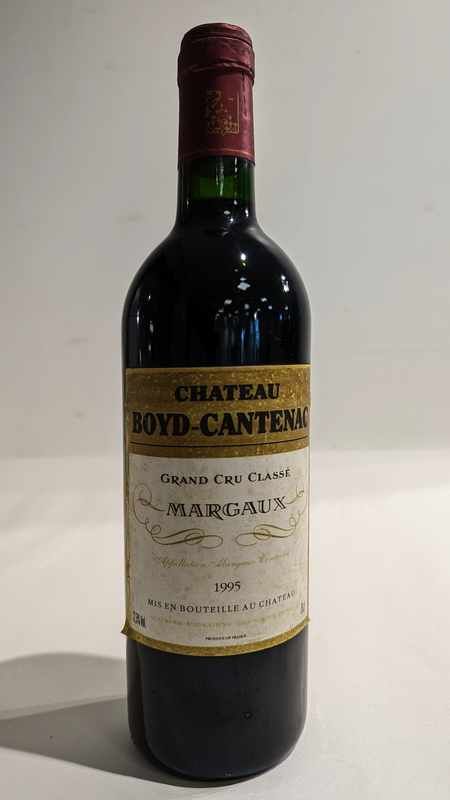 1 Blle CH. BOYD CANTENAC, Margaux GCC 19...