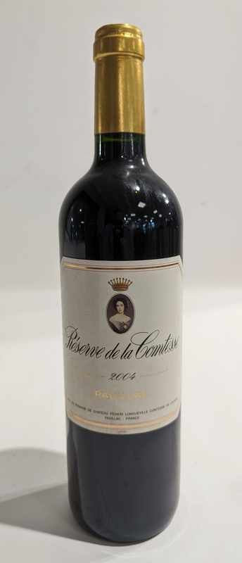 1 Blle RESERVE DE LA COMTESSE, Pauillac ...