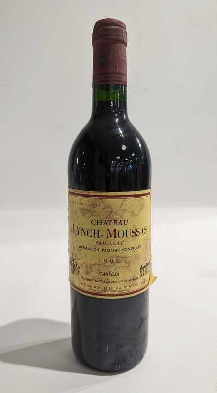 1 Blle CH. LYNCH MOUSSAS, Pauillac GCC 1...