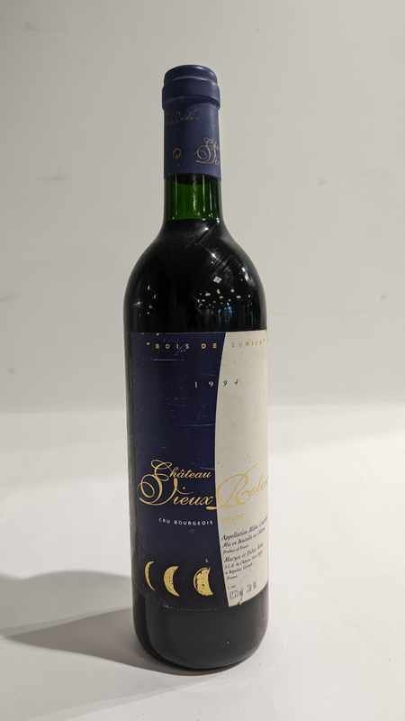 1 Blle CH. VIEUX ROBIN, Cru bourgeois Médoc...