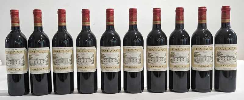 12 Blles CH. DAUZAC, Margaux GCC 2001.